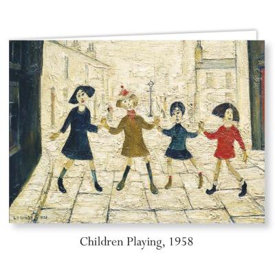 Children Playing by L S Lowry
